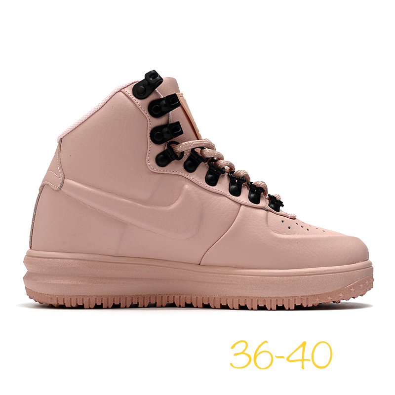 2020 Women Nike Air Force III High Pink Black Shoes